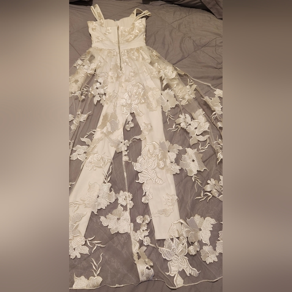 Fashion Nova Love And Lace Jumpsuit - Picture 5 of 8